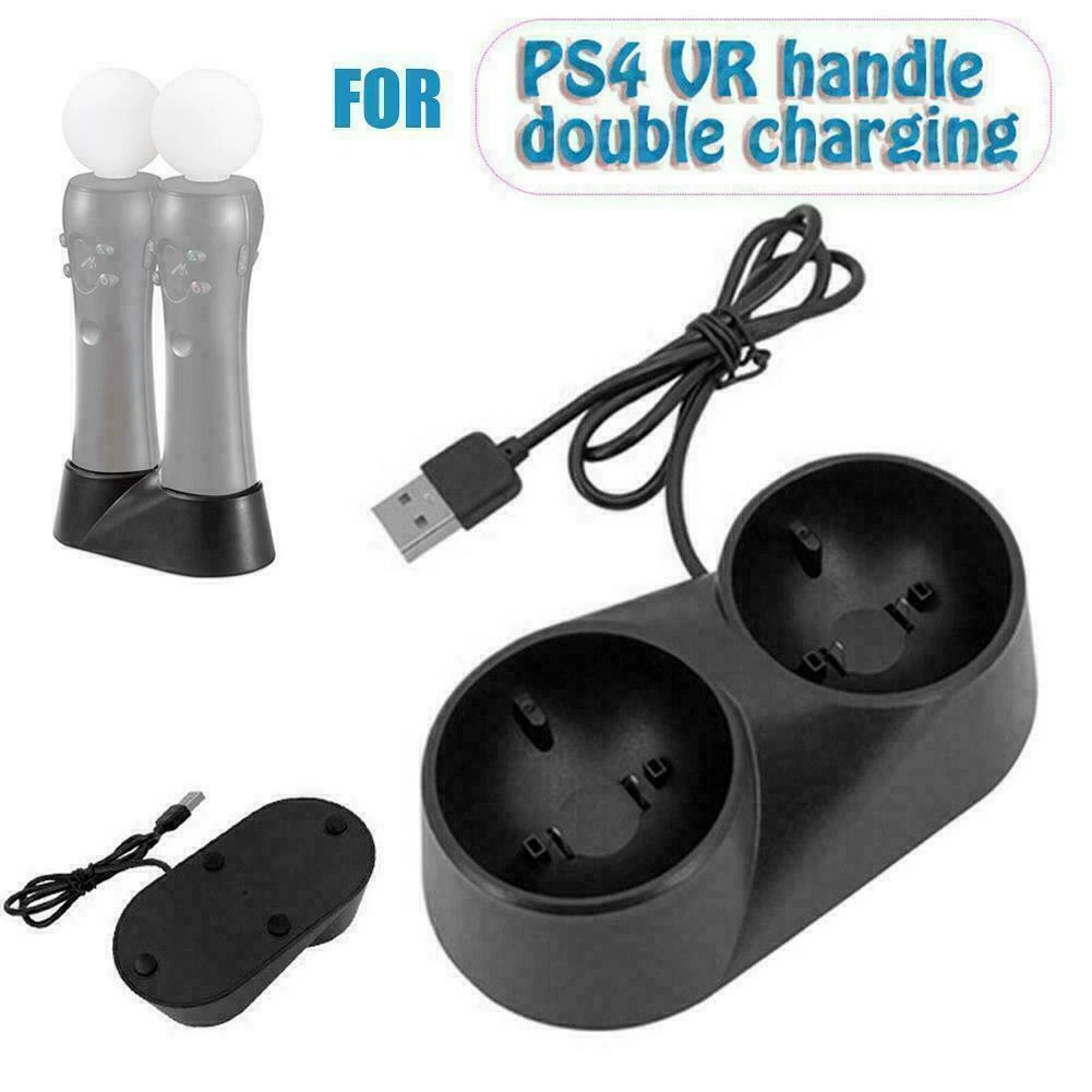 PS4 VR Motion Charger Dock for Dual Charging of |