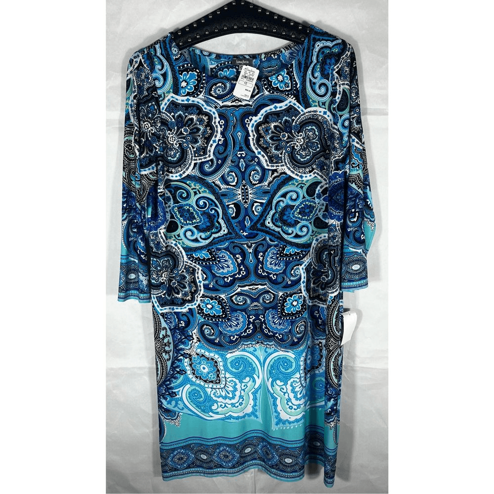 Neiman Marcus Paisley print dress | eBay Neiman Marcus Paisley print dress | eBay