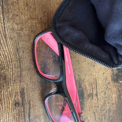 CHROME HEARTS MYDIXADRYLL Pink Square Eyeglasses/Sunglasses