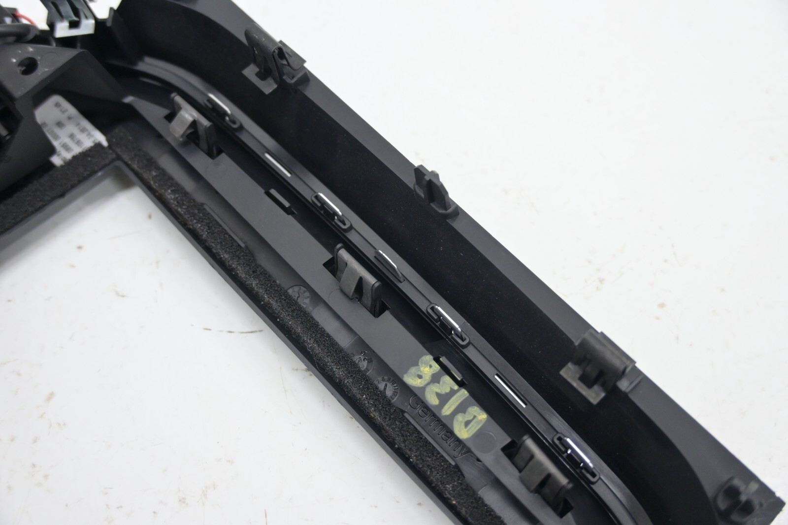 ⭐ 14-21 Maserati Ghibli Front Center Radio Plate Air Vent Cover Trim Black Oem