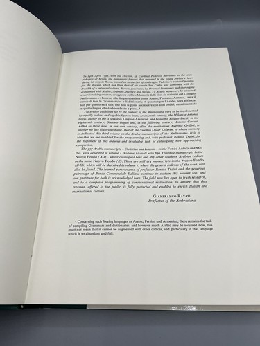 Catalogue of the arabic manuscripts in the Biblioteca Ambrosiana. Volume III. E3 - Foto 10 di 24