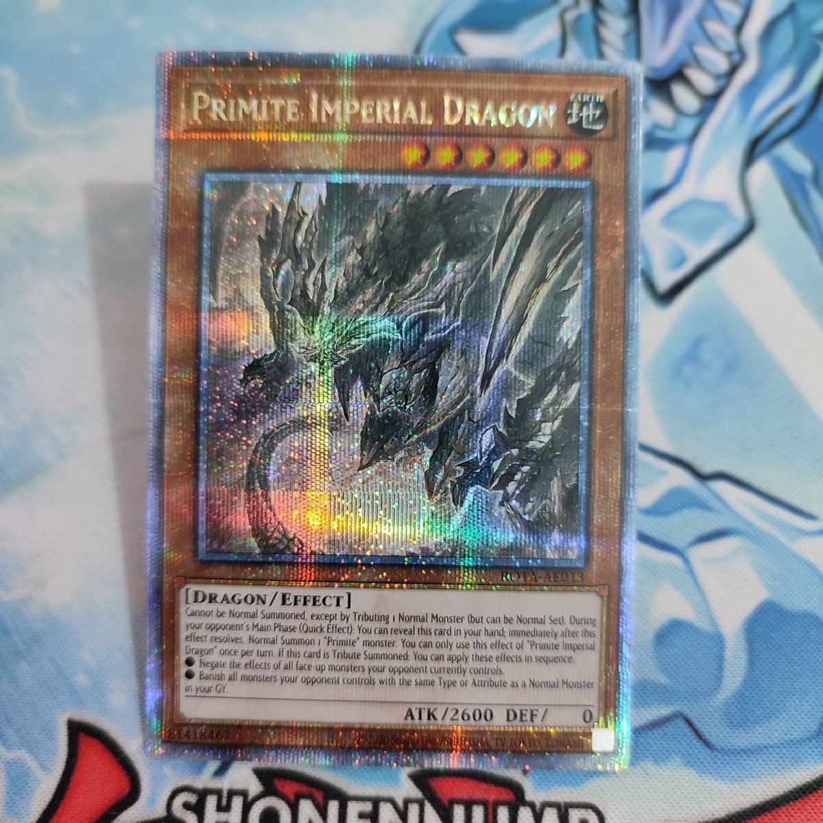Yugioh Asian English Primite Imperial Dragon ROTA-AE013 QCSE | eBay