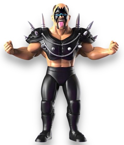 WWF Legion of Doom Road Warriors Hawk & Animal LJN Style Figure Big Rubber Guys - 第 4/6 張圖片