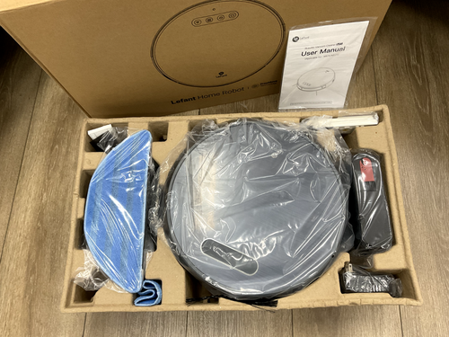 Lefant M571 Robot Vacuum Mop Slim Quiet Gray 2200Pa 180 min Runtime, Open Box - Picture 2 of 14