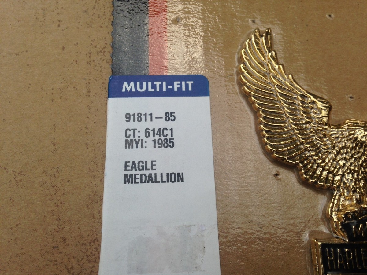 GENUINE HARLEY DAVIDSON EAGLE MEDALLION ON SALE ONLY $25.99 BUY
