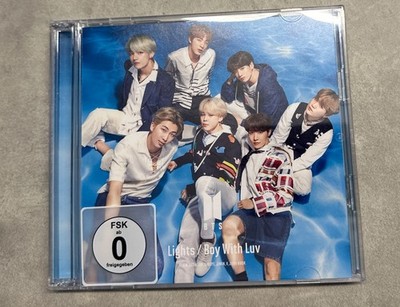 BTS Lights/Boy with Luv CD+DVD blaue Edition