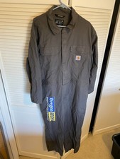 Pre-owned Carhartt Rugged Flex overalls long sleeve XL short DX5019-M loose fit