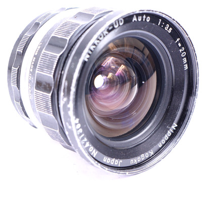美品 Nikon NIKKOR-UD 20mm F3.5 Ai Nikon Nikkor-U.D 20mm f/3.5 Non AI Nippon Kogaku Japan Ultra Wide