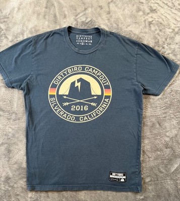 Dirtybird T Shirt Mens Medium Gray Campout 2016