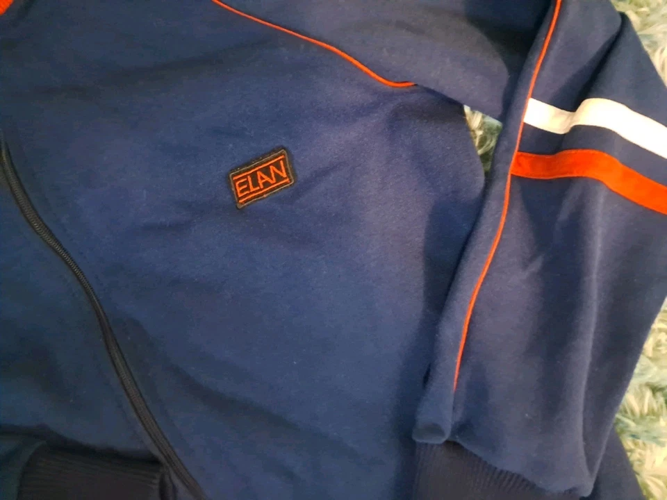 VERY RARE  ELAN    VINTAGE  RETRO    TRACKSUITE  NICE CONDITION! - Image 2 of 4