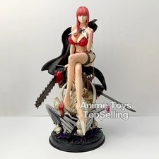 46Cm Anime Chainsaw Man Makima 1/4 PVC 47cm GK Model Figure Toy Figurine Statue
