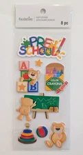 Pre-School Themed Scrapbooking Stickers by Recollections