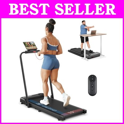 Electric Folding Treadmill with Handle Bar