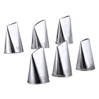 6PCS Cake Frosting Tip Nozzle Professional Decorating Nozzle tips nozzle