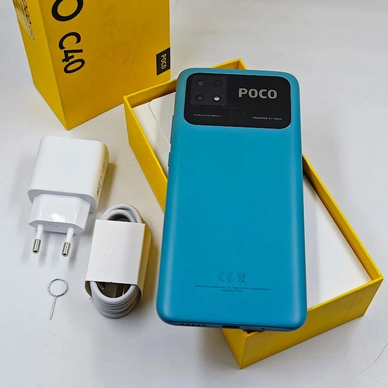 Xiaomi Poco C40 Verde Colore Smartphone 32 GB 220333QPG - Immagine 2 di 4