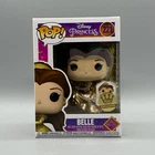 Funko Pop! Disney #221 Belle Gold w/ Pin Beauty & The Beast Funko Shop Exclusive