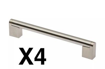 X4 M4TEC Aviemore B4 Boss Schrankgriff 448cc Edelstahloptik + Schrauben