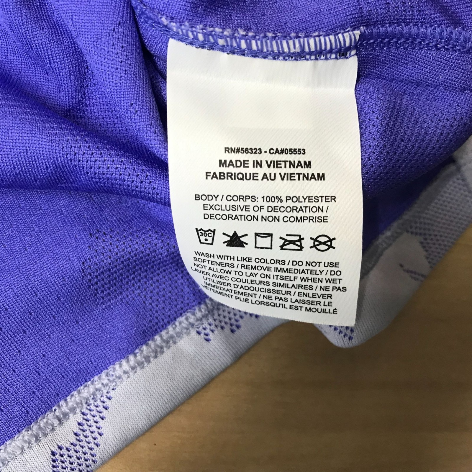 NIKE - WOMEN'S SMALL -PURPLE DRI- FIT SHORT SLEEVE V NECK GOLF TOP - DA3138 thumbnail 9