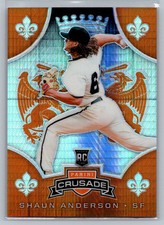 2019 Panini Chronicles #15 Shaun Anderson Crusade Hyper #/299