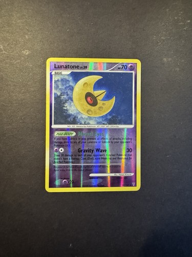 Pokemon Card - Lunatone Supreme Victors 32/147 Rare Reverse Holo