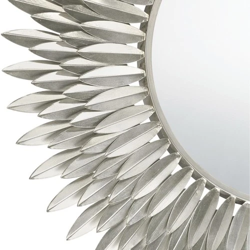 Crystorama BRH-M530-SA Broche 30 X 30 inch Antique Silver Mirror - Picture 2 of 7