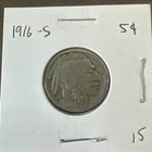 1916-S 5C Buffalo Nickel