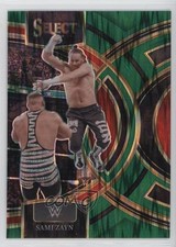 2024 Panini Select WWE Premier Level Green Flash Prizm Sami Zayn #164 1fa4