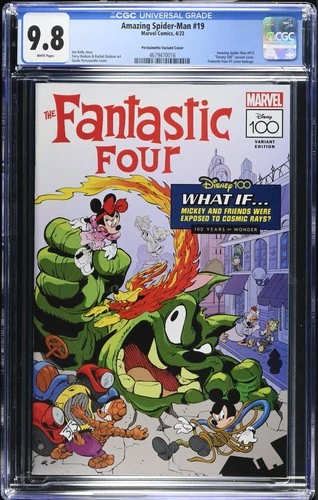 Amazing Spider-Man 19 CGC 9.8 Perissinotto Disney Variant Cover