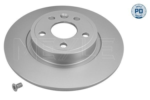 2x Disco freno Assale posteriore pieno 18-15 523 0015/PD MEYLE per LAND ROVER - Immagine 3