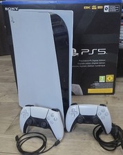 Sony PS5 Konsole Digital mit 2 Controller Hall Effect Playstation 5