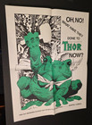 Thor #363 Frog 1985 Promo Poster 22 X 17 ☆ Authentic ☆