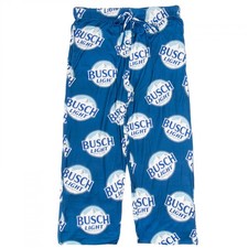 Busch Light Logo All Over Print Lounge Pants Blue