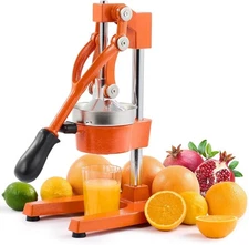 Orange, Easy to Clean, Commercial Lemon Squeezer, Manual Orange Juicer and 