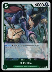 X Drake One Piece Card