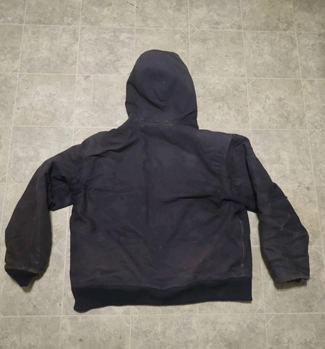CARHARTT THRASHED 14806 JACKET DISTRESSED LARGE 0408 - Picture 2 of 16