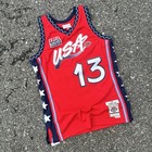 Vintage 1996 Usa Basketball Rebecca Lobo 13 Jersey Olympic Team Stitched Size M
