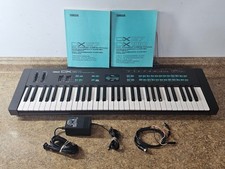 Yamaha DX27 Digital Synthesizer Keyboard w/ Power Supply Pre-owned 61 Key
