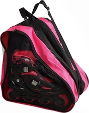 Rollerblades Bag. Hockey Skate Figure Shoes Case Roller Holder Inline and Helmet