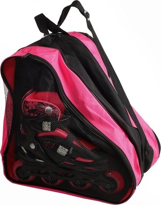 Rollerblades Bag. Hockey Skate Figure Shoes Case Roller Holder Inline and Helmet