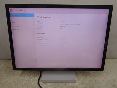 Microsoft Surface Studio 4K 28'' AIO i5-6440HQ 8GB RAM no HD no OS #6(S29-0)