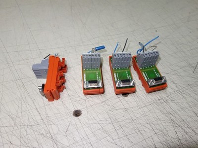 Lot of 4x * Entrelec BFM.SUB 9F HR Connection Interface 20356.07