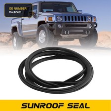 Sunroof Weatherstrip Glass Seal Fit Hummer H3 H3T 2009-10 15242781 Black Rubber