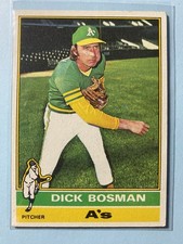 1976 Topps - Dick Bosman #298
