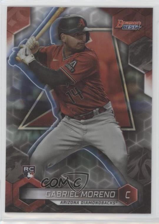 2023 Bowman's Best Refractor Gabriel Moreno #38 13bp