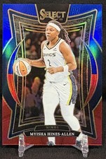 2025 Select WNBA Red and Blue Prizm Myisha Hines-Allen #39 /399
