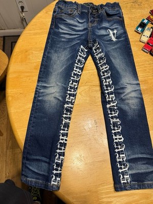 Boys Valabasa Jeans Size 6T Slim Fit Blue Denim Great Condition