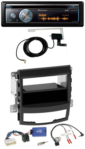 Pioneer Bluetooth DAB Lenkrad USB CD Autoradio für SsangYong Korando CK 10-13 Te - Bild 1 von 11