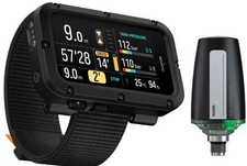 Suunto Nautic Elastic Strap Wrist Computer w/Tank Pod Option
