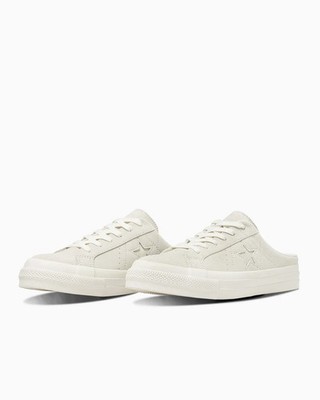 33702980 Converse One Star Suede Pantolette Off White (Herren)
