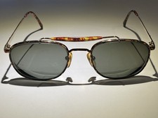 Vintage RARE Guess Eyeglass Frames GU819S Tortoise Shell Gold Tone W/ Bar VTG